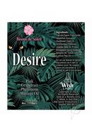 Desire Pheromone Massage Oil 4oz - Pink...